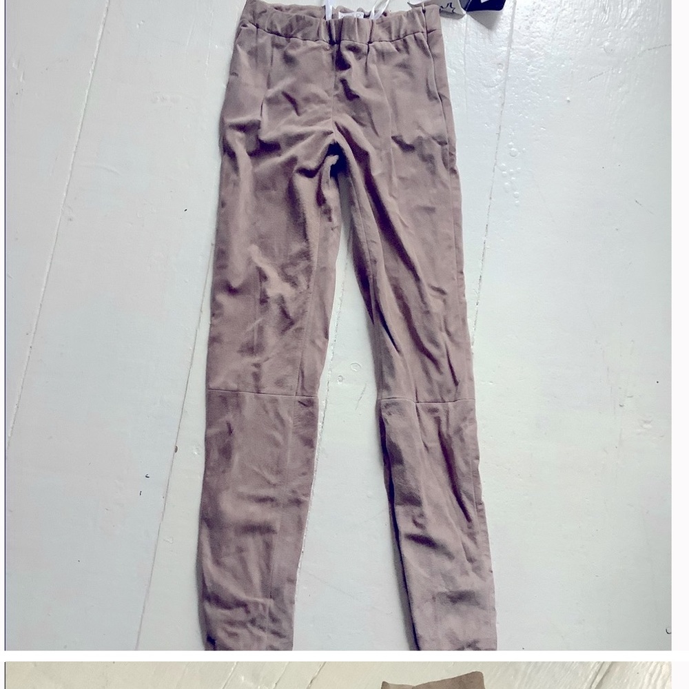 5/$25 😎 Apart new real leather legging pants size 4 2 0 xs